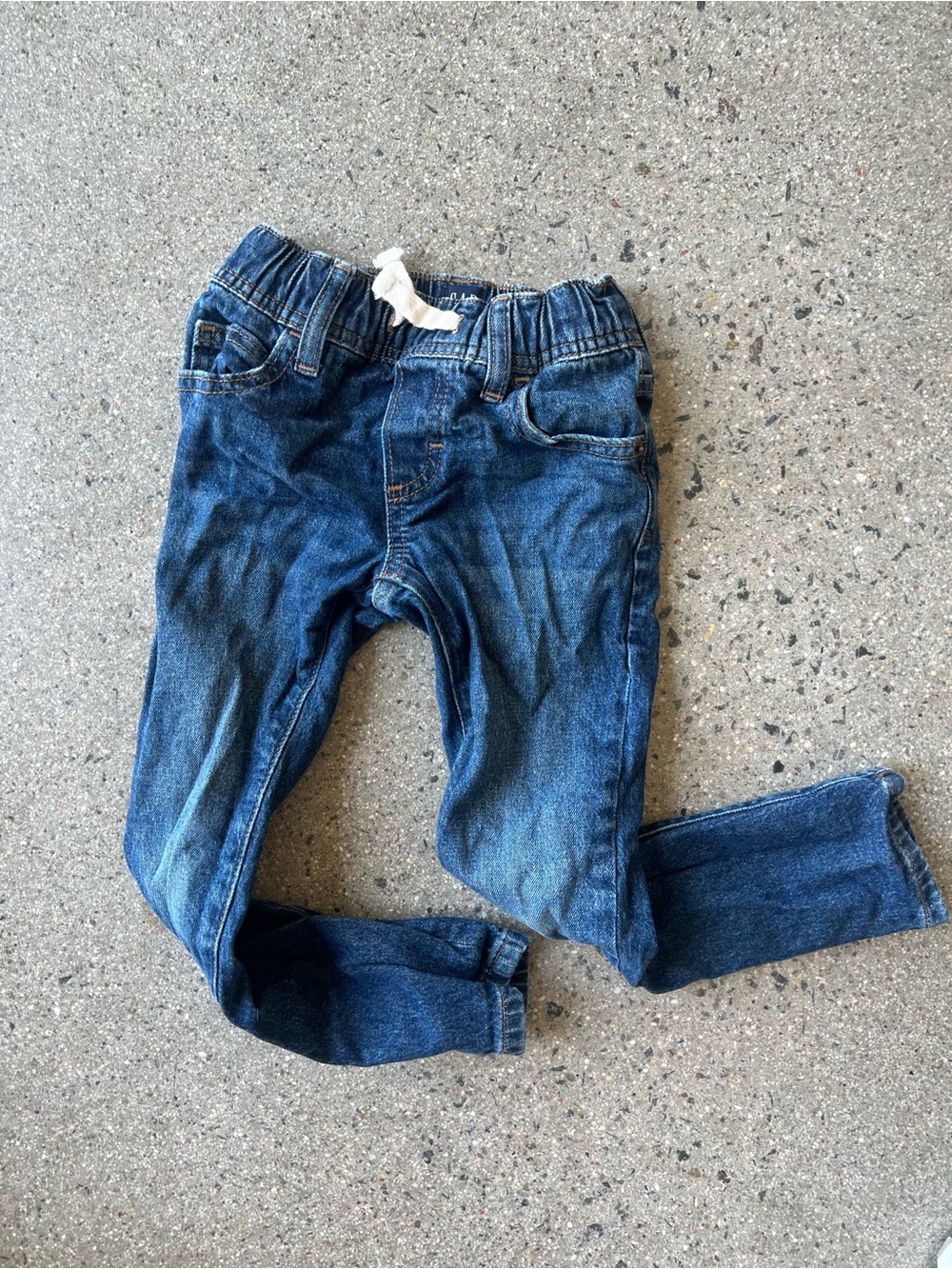 GAP Dark Blue Kids Denim Pull-On Jeans